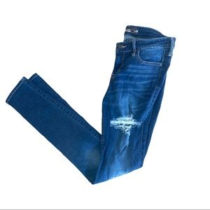 Hollister super skinny distressed jeans